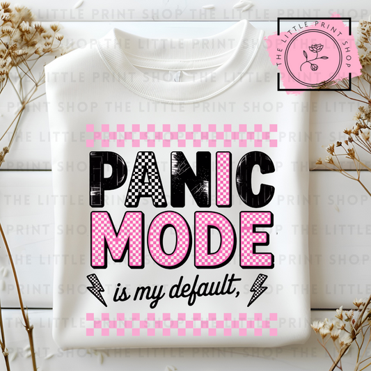 Panic Mode - DTF Transfer Decal