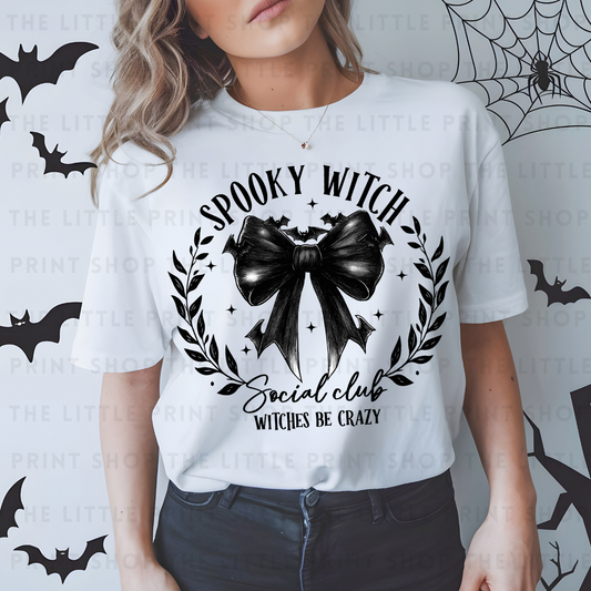 Spooky Witch - DTF Transfer Decal