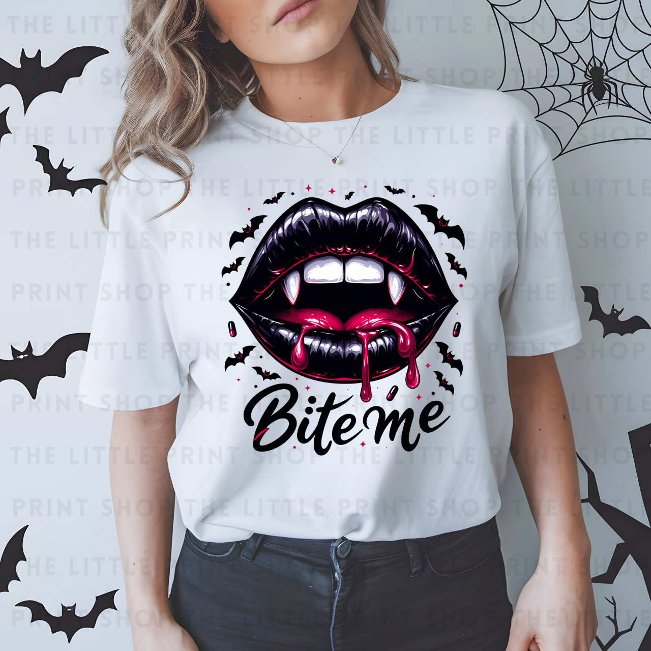 Bite Me - DTF Transfer Decal