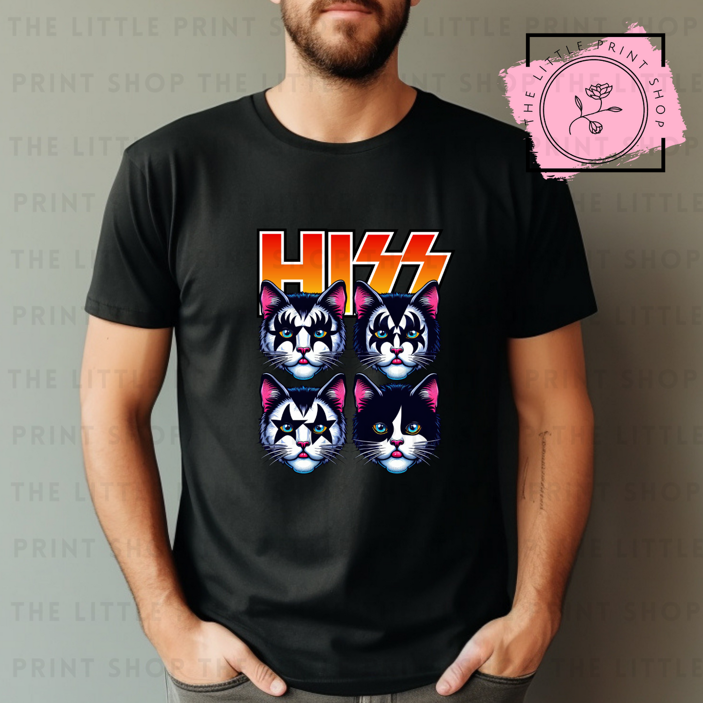 HISS Rock Band - DTF Transfer Decal