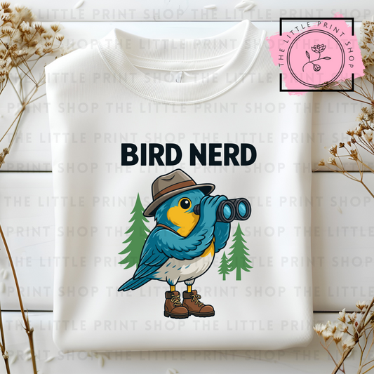 Bird Nerd - DTF Transfer Decal