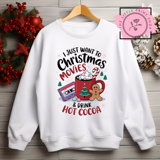 Christmas Movies - DTF Transfer Decal