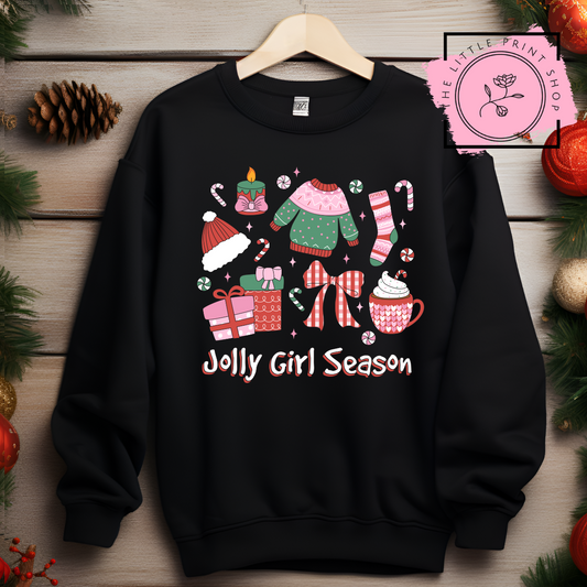 Jolly Girl Season - DTF Transfer Decal