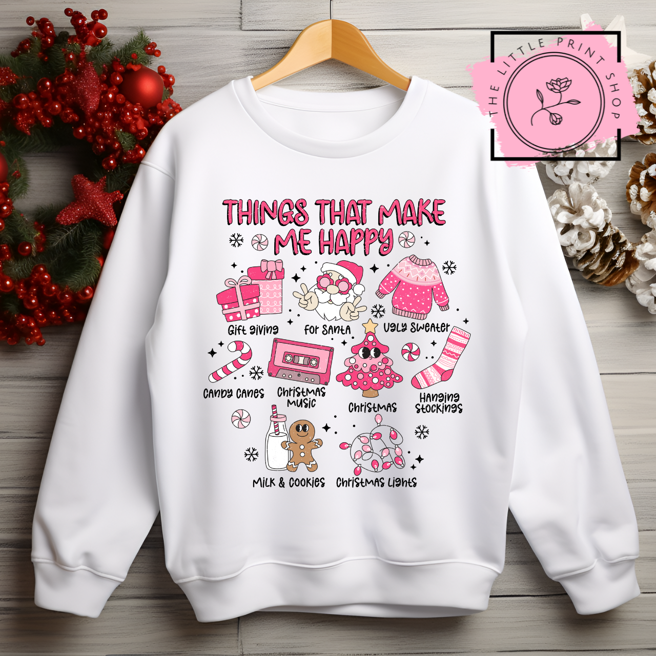 Things That Make Me Happy - DTF Transfer Decal
