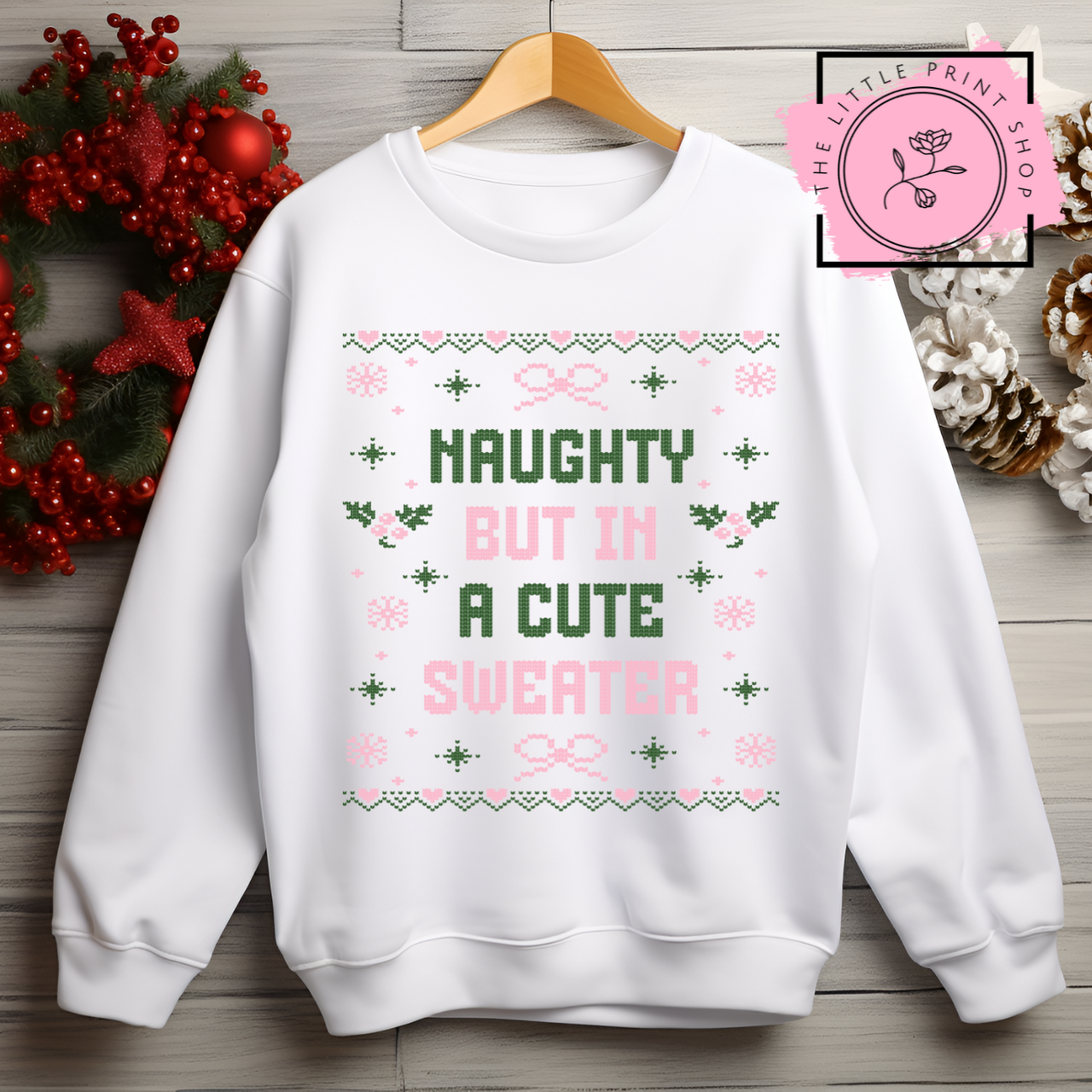 Cute Sweater - DTF Transfer Decal