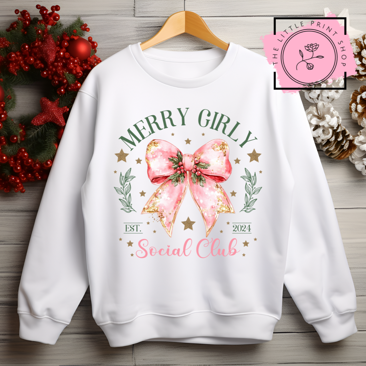 Merry Girly - DTF Transfer Decal