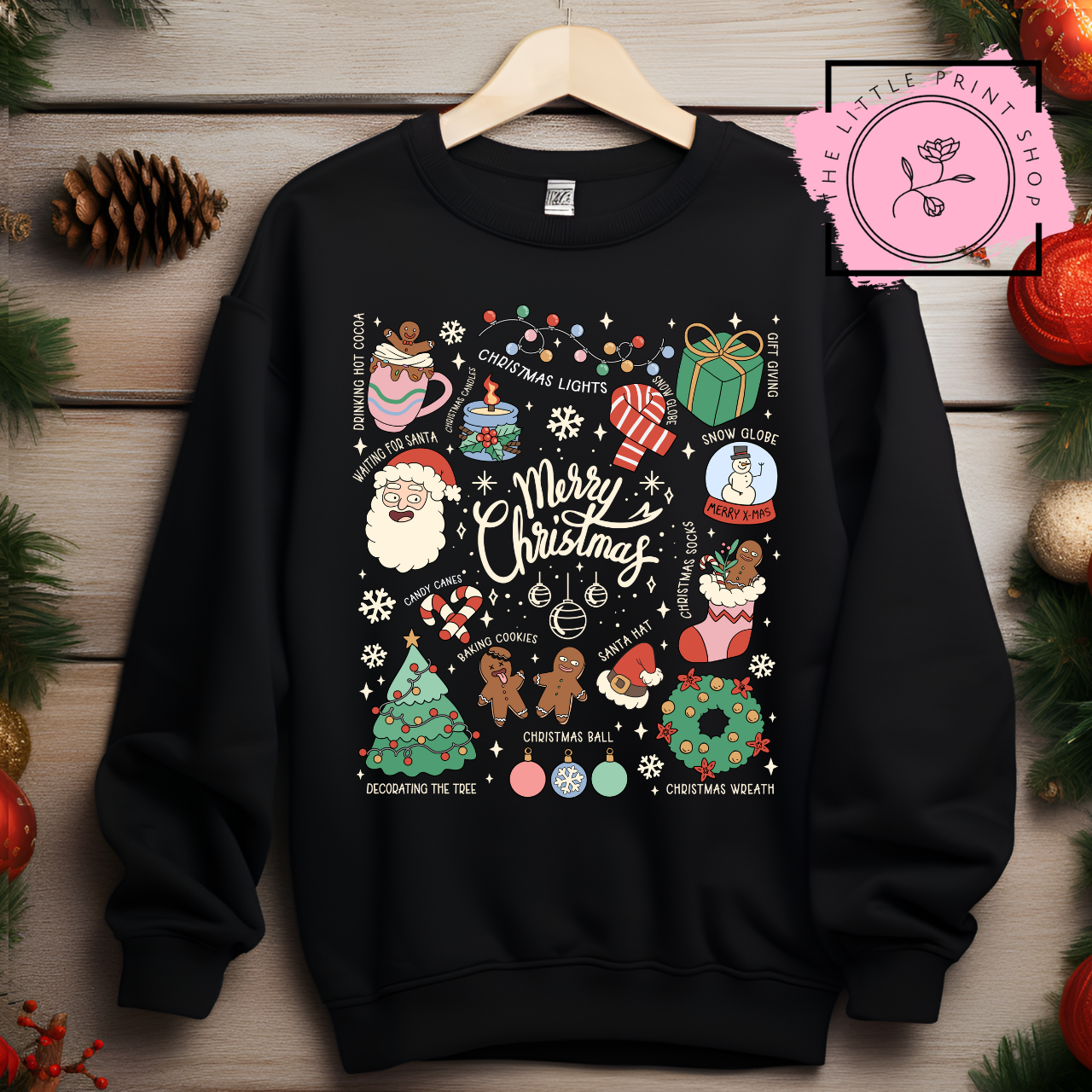 Merry Christmas - DTF Transfer Decal