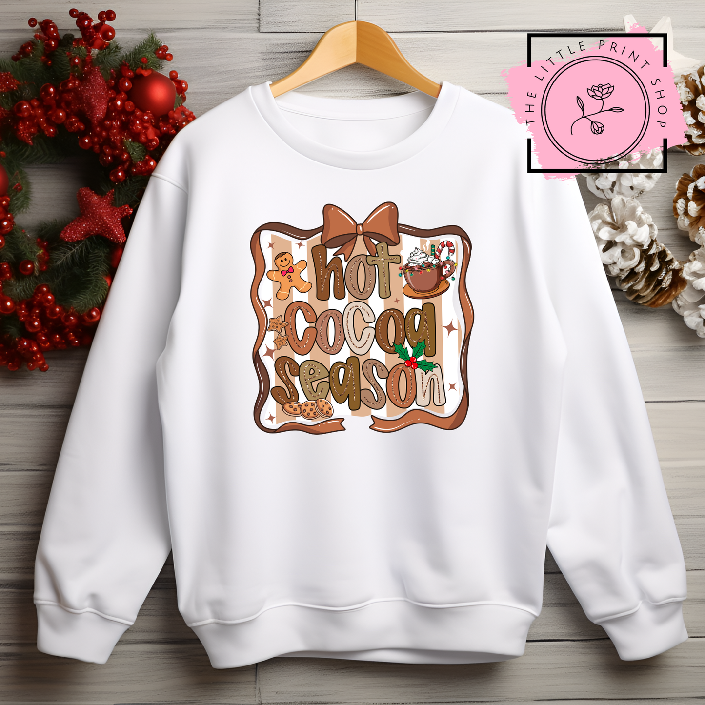 Hot Cocoa Season - DTF Transfer Decal