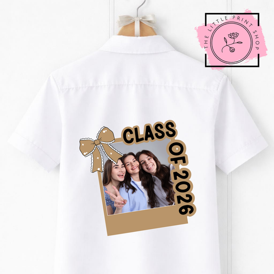 Class Of 2026 - DTF Transfer Decal