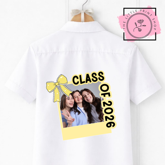 Class Of 2026 - DTF Transfer Decal
