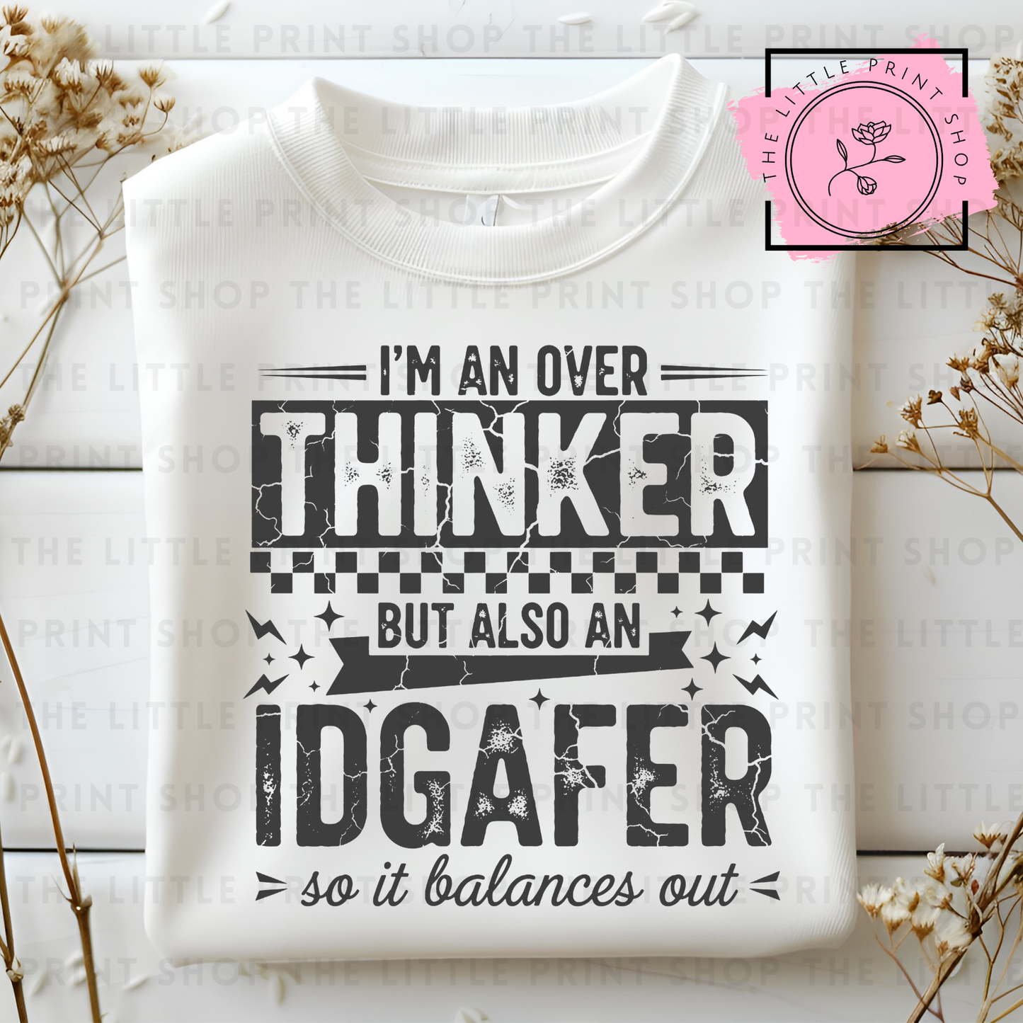 Thinker - DTF Transfer Decal