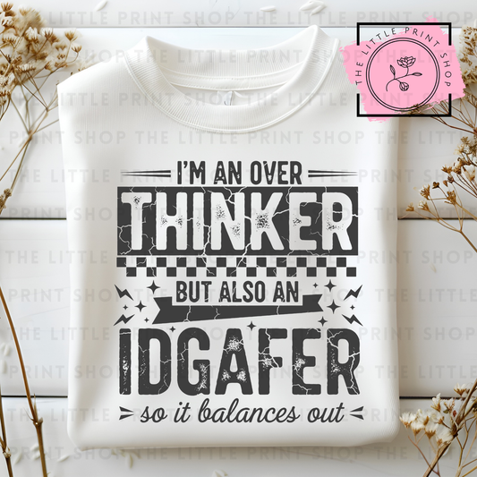 Thinker - DTF Transfer Decal