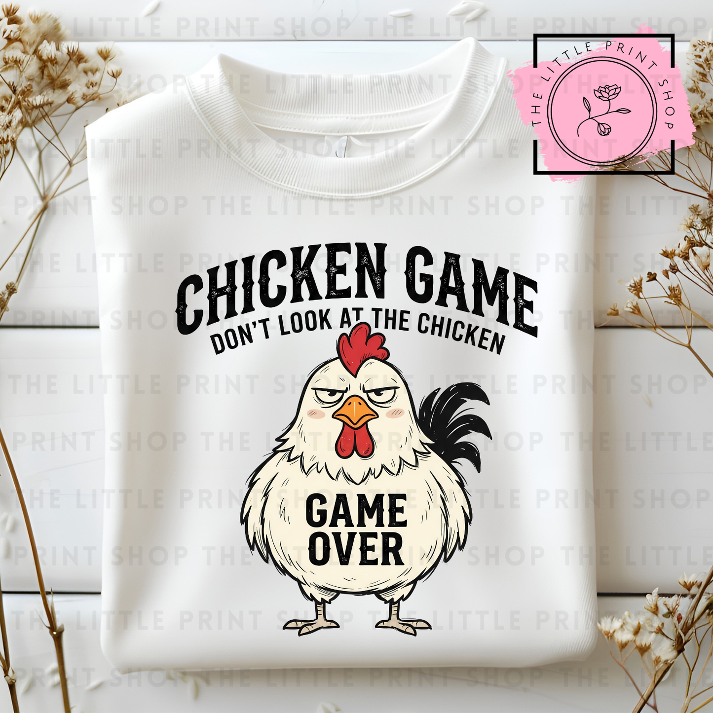 Chicken Game - DTF Transfer Decal