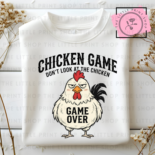 Chicken Game - DTF Transfer Decal
