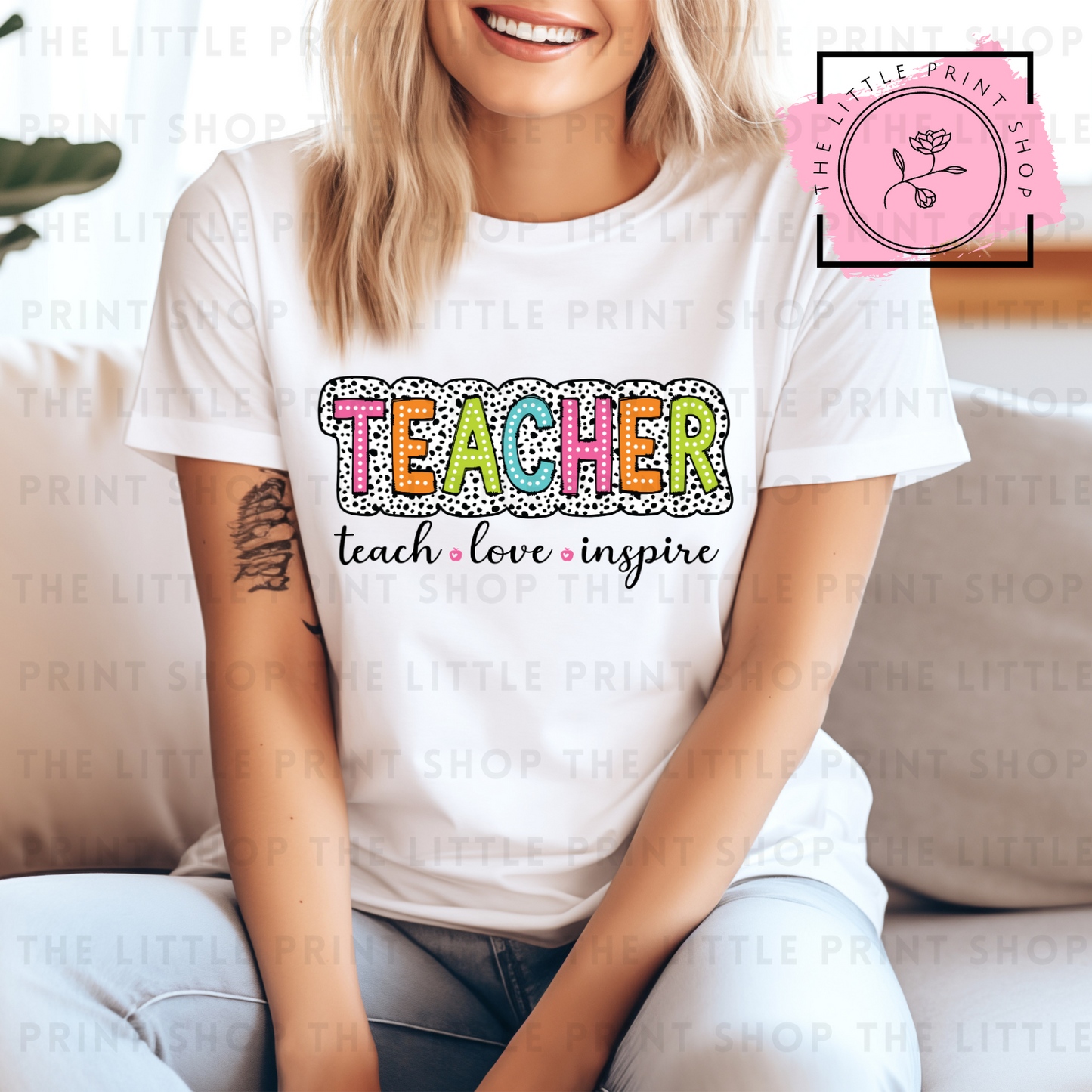 TEACHER - DTF Transfer Decal