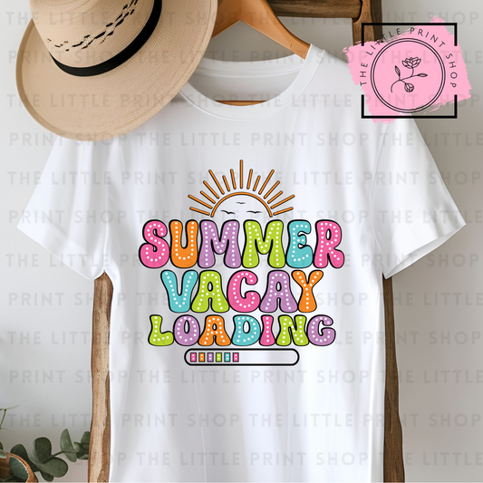 Vacay Loading - DTF Transfer Decal