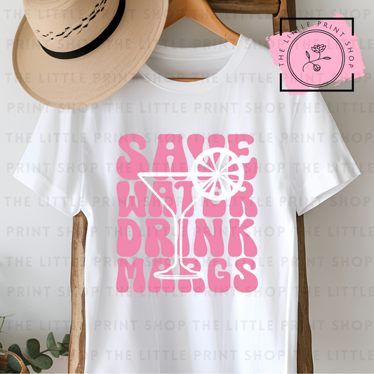 Save Water - DTF Transfer Decal