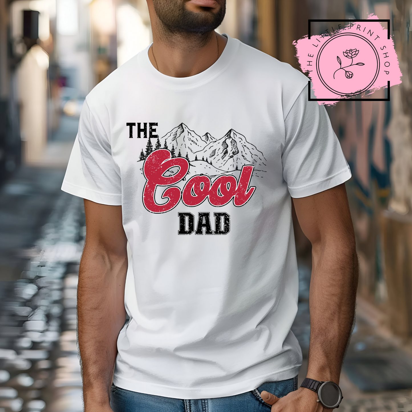 The COOL Dad - DTF Transfer Decal