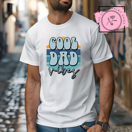 Cool Dad Vibes - DTF Transfer Decal