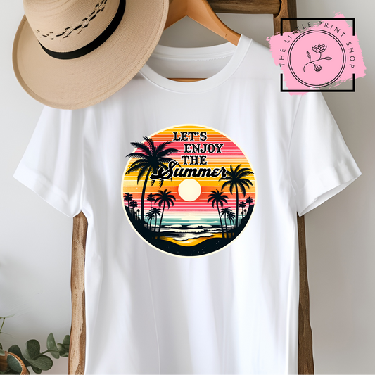 Enjoy Summer - DTF Transfer Decal