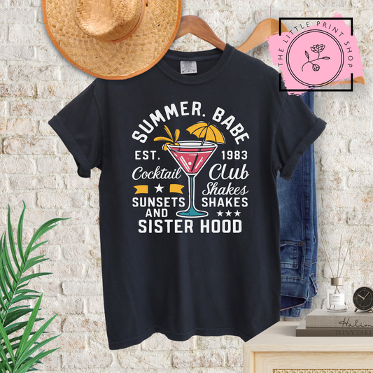 Summer Babe - DTF Transfer Decal