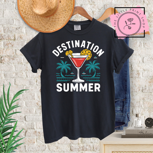 Destination Summer - DTF Transfer Decal