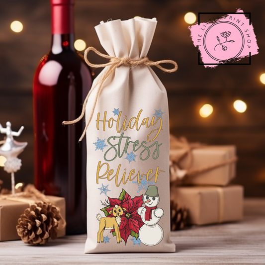 Holiday Stress - DTF Transfer Decal