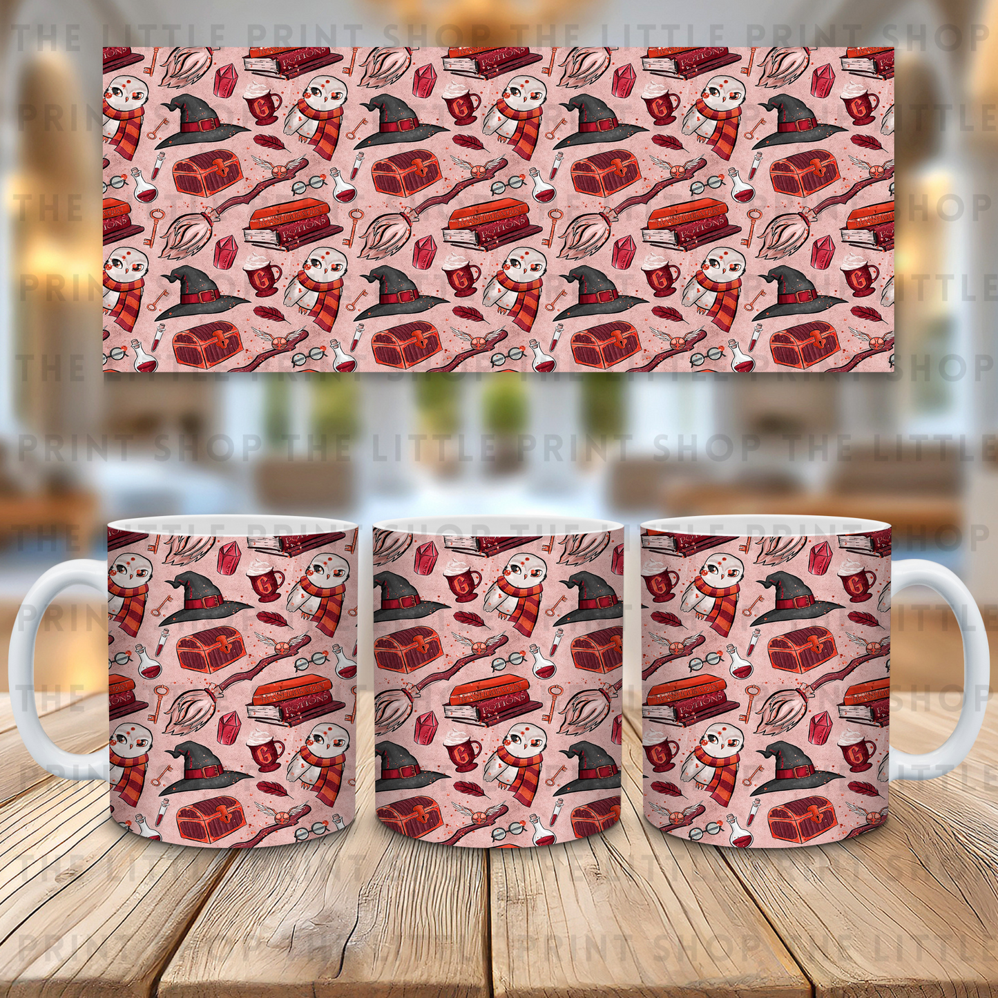 HP Red - 11oz Sublimation Wrap