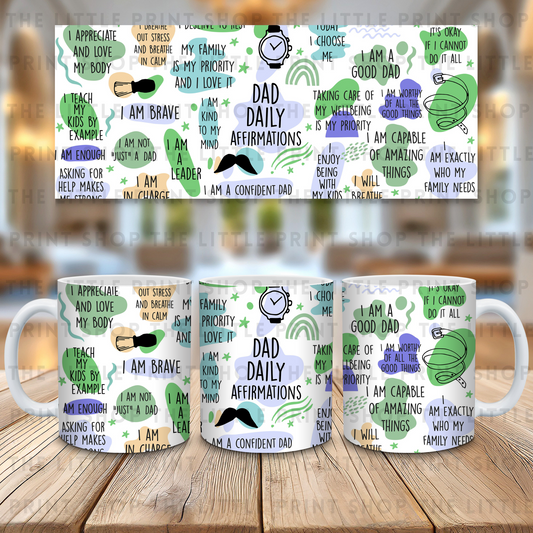 Dad Daily - 11oz Sublimation Wrap