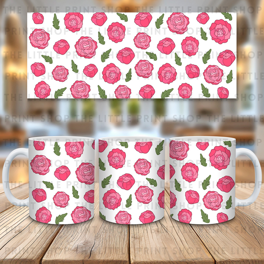 Roses - 11oz Sublimation Wrap