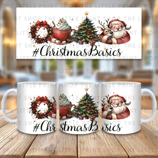 Christmas Basics - 11oz Sublimation Wrap