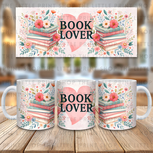 Book Lover - 11oz Sublimation Wrap