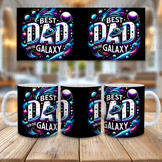 Dad Galaxy - 11oz Sublimation Wrap