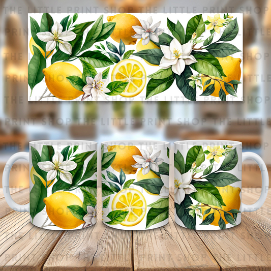 Lemons - 11oz Sublimation Wrap