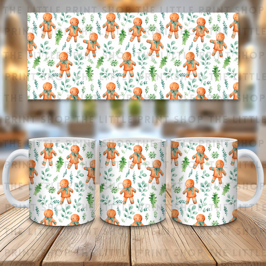 Christmas Gingerbreads - 11oz Sublimation Wrap