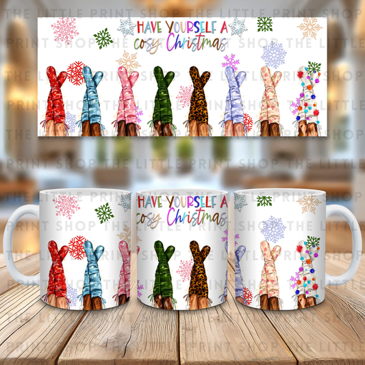 Christmas Boots - 11oz Sublimation Wrap