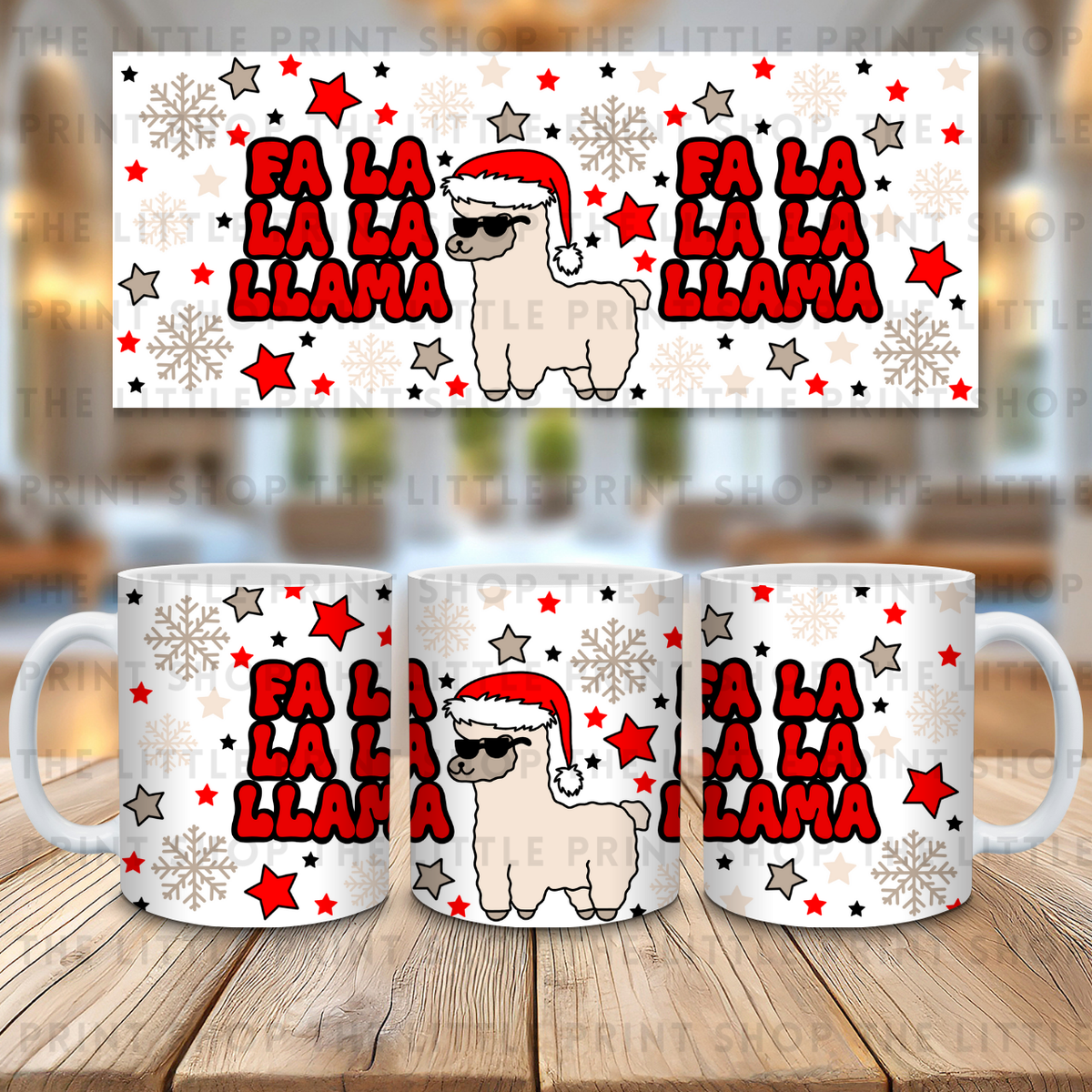 Fa La La - 11oz Sublimation Wrap