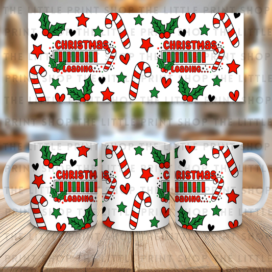Christmas Loading - 11oz Sublimation Wrap