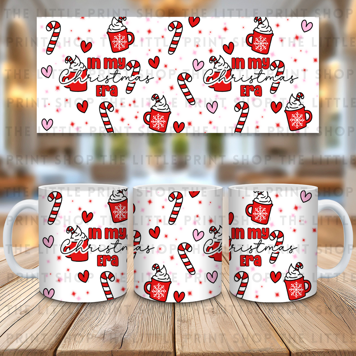 Christmas Era - 11oz Sublimation Wrap