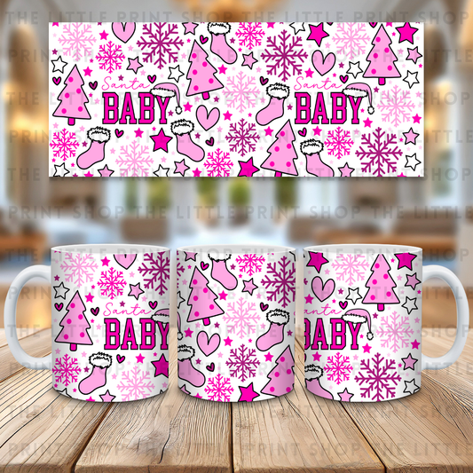Santa Baby - 11oz Sublimation Wrap