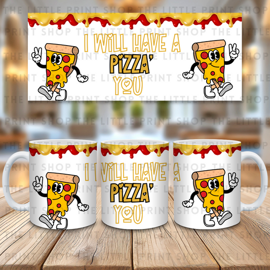 Pizza - 11oz Sublimation Wrap