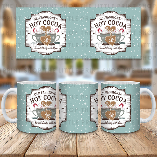 Hot Cocoa - 11oz Sublimation Wrap