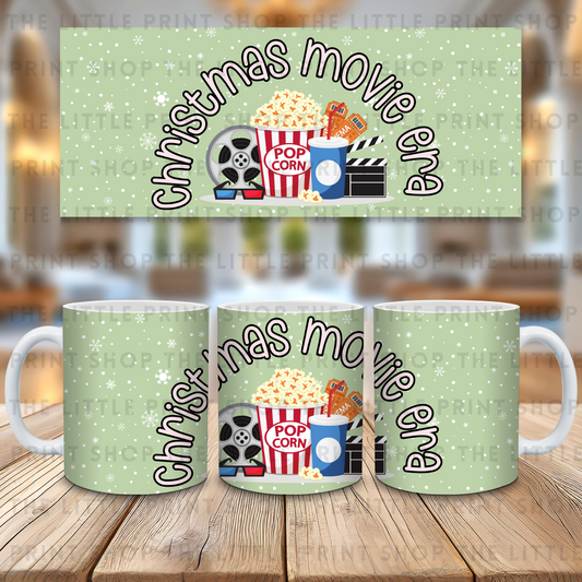 Christmas Movie Era - 11oz Sublimation Wrap