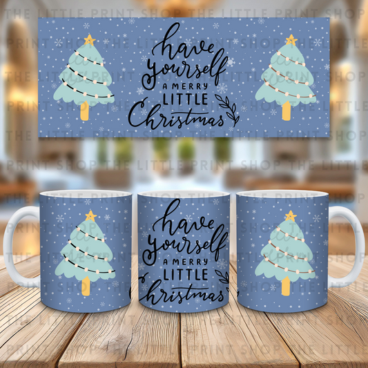 Merry Little Christmas - 11oz Sublimation Wrap