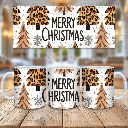 Merry Christmas - 11oz Sublimation Wrap