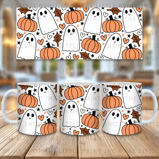 Ghosts - 11oz Sublimation Wrap