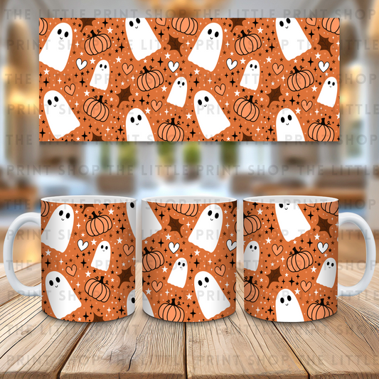 Ghosts - 11oz Sublimation Wrap