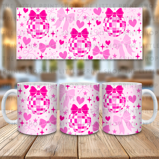 Disco Balls - 11oz Sublimation Wrap