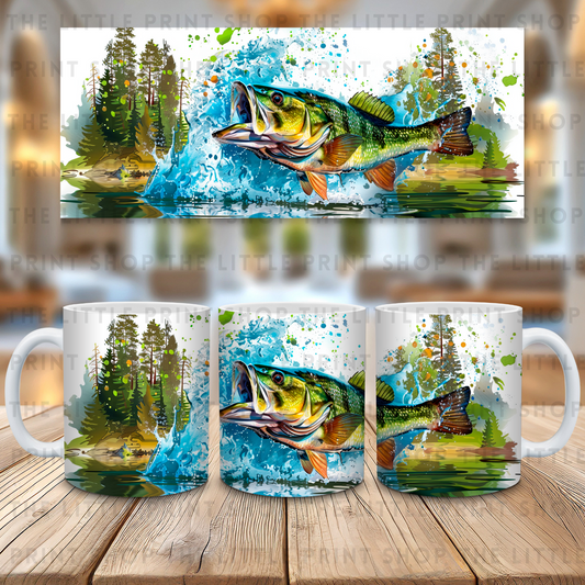 Fish - 11oz Sublimation Wrap