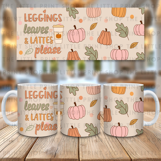 Leggings Please - 11oz Sublimation Wrap